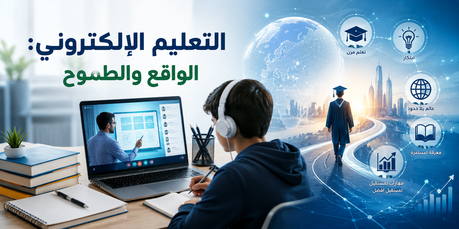التعليم الإلكتروني: الواقع والطموح
